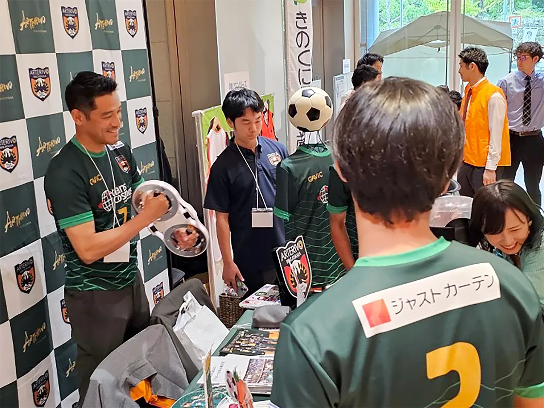 展示会の様子